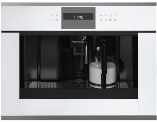 Встраиваемая кофемашина Kuppersbusch CKV 6550.0 W3 Silver Chrome Встраиваемая кофемашина Kuppersbusch CKV 6550.0 W3 Silver Chrome
